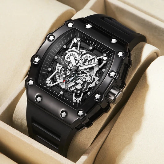 Square Quartz Sports Watch